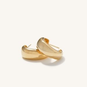 Mejuri Gold Dome Vermeil hoops